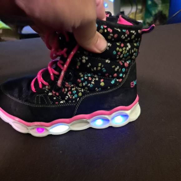 Skechers High Cut Light UpShoes/Boots - Picture 2 of 15